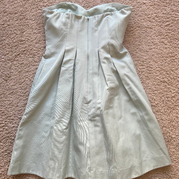 J. Crew Marlie Classic Faille Dress Sea Spray - Picture 3 of 5
